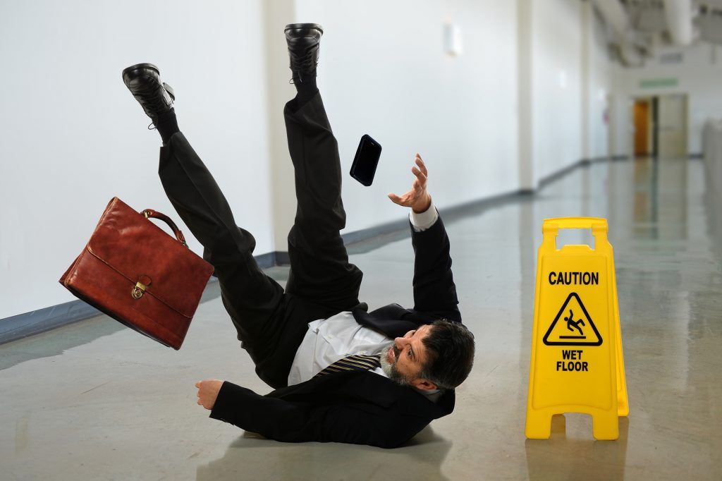 How To Avoid Tripping, Slipping and Falling At Work