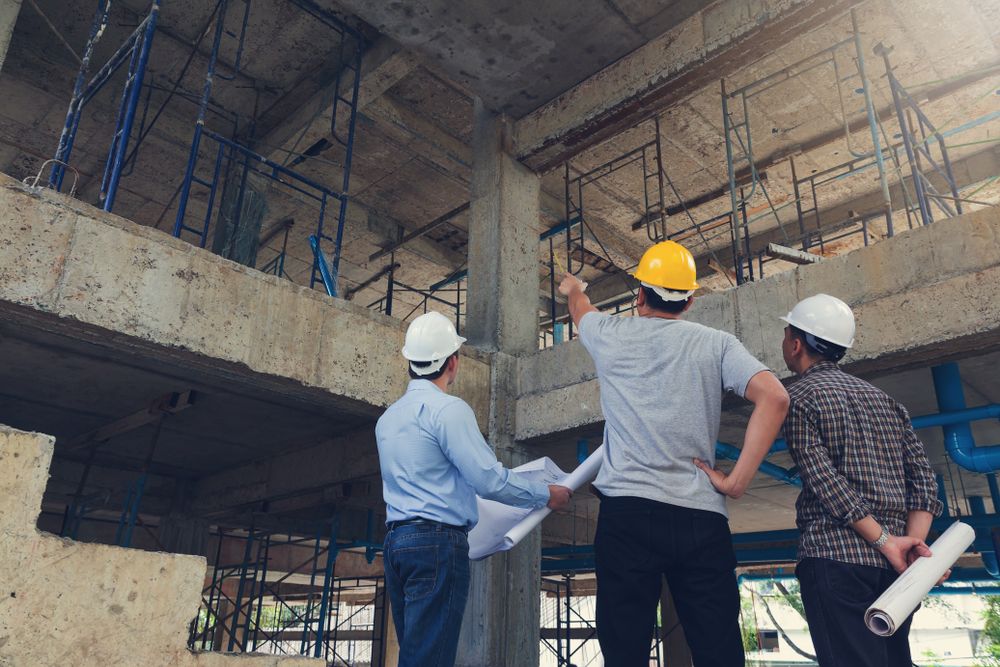 supervisor in workplace talking to staff