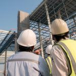 safety inspector assesses ontario construction project