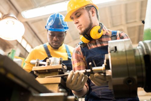 distracted worker not paying attention to boss