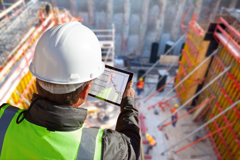 a professional safety gap analysis bein conducted on site