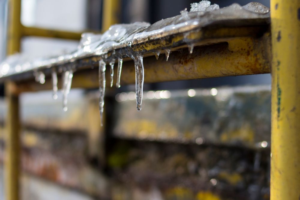 icy steps example of workplace hazard