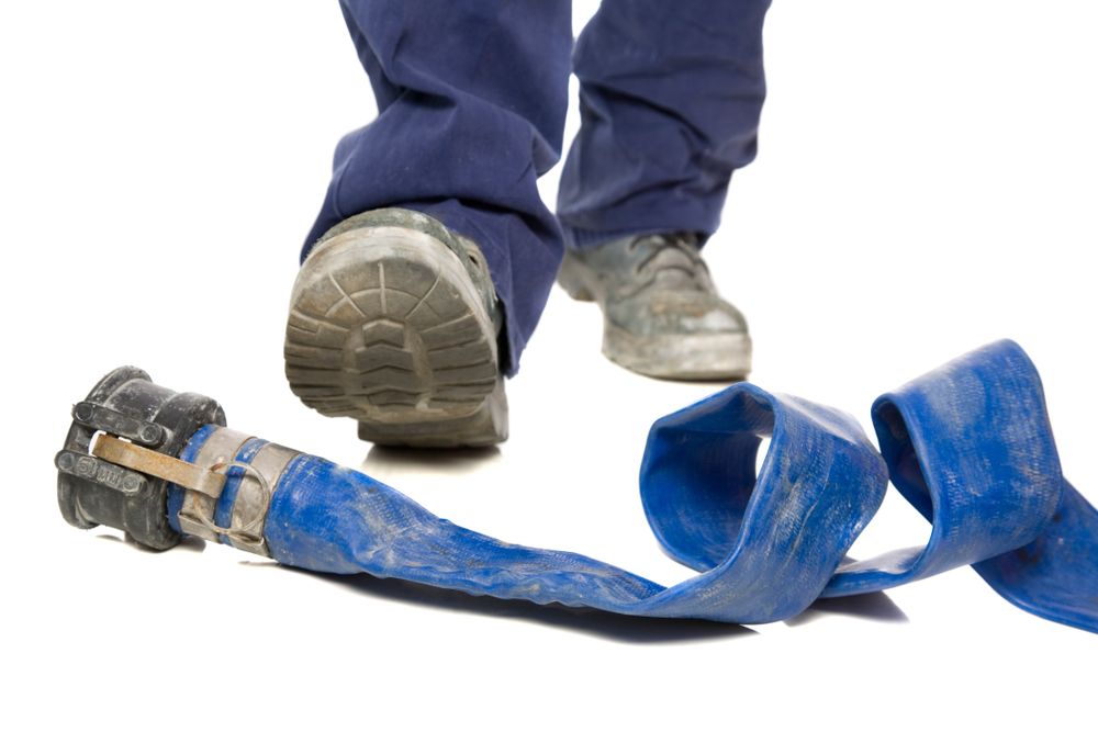 hose poses hazard in workplace