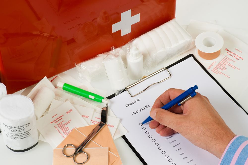 Essential Work First Aid Kit Contents
