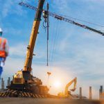 worker at construction site