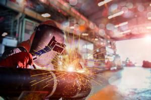 welding in factory