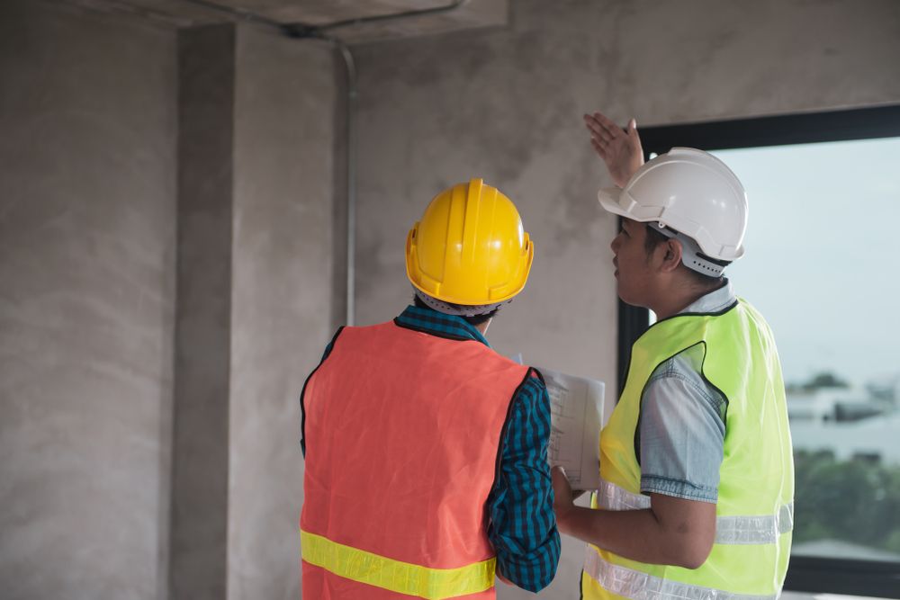 workplace safety inspector meets with supervisor