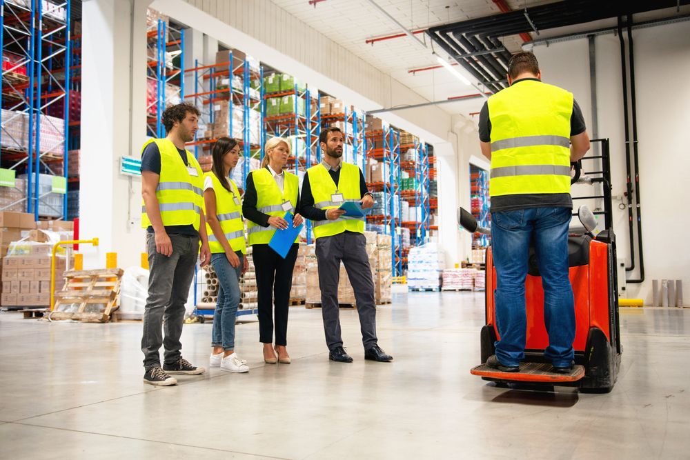 forklift safety training session