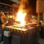 workplace with risk of fire