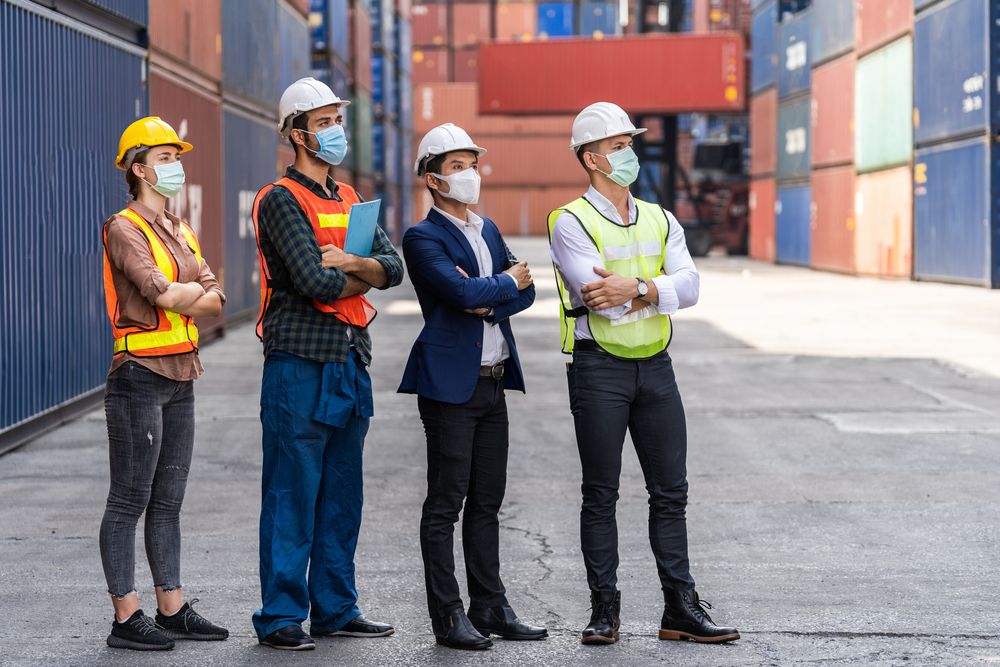 emloyees wearing the right work attire for their job