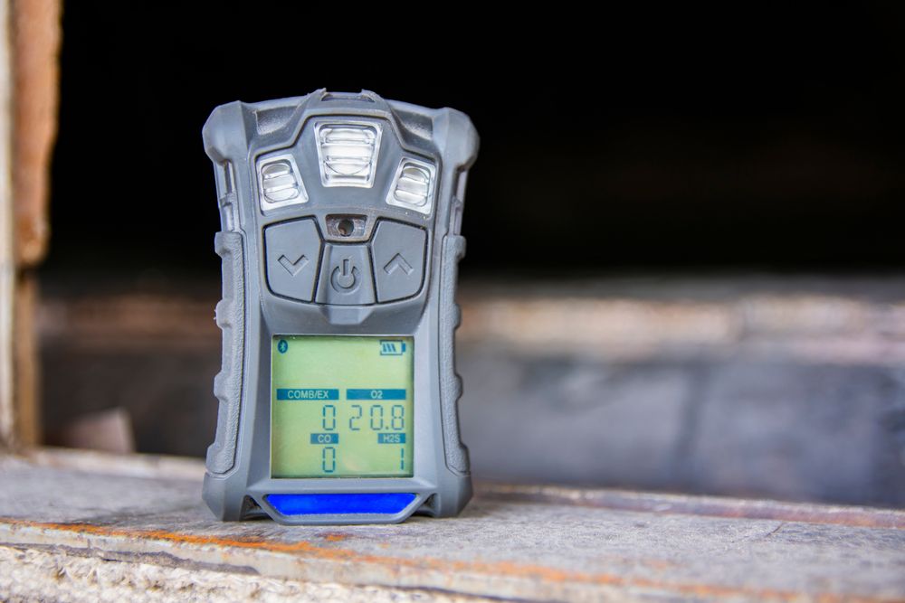 measuring air safety in confined space