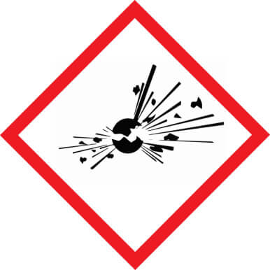 WHMIS Symbol - Explosion Hazard