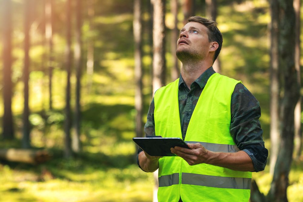 supervisor uses checklist clipboard