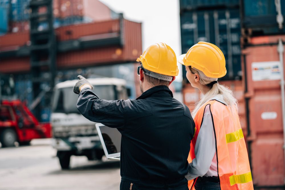 manager and supervisor conducting a workplace gap analysis to make the workplace safer