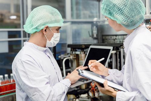 Safety Team Inspecting for Workplace Safety Issues