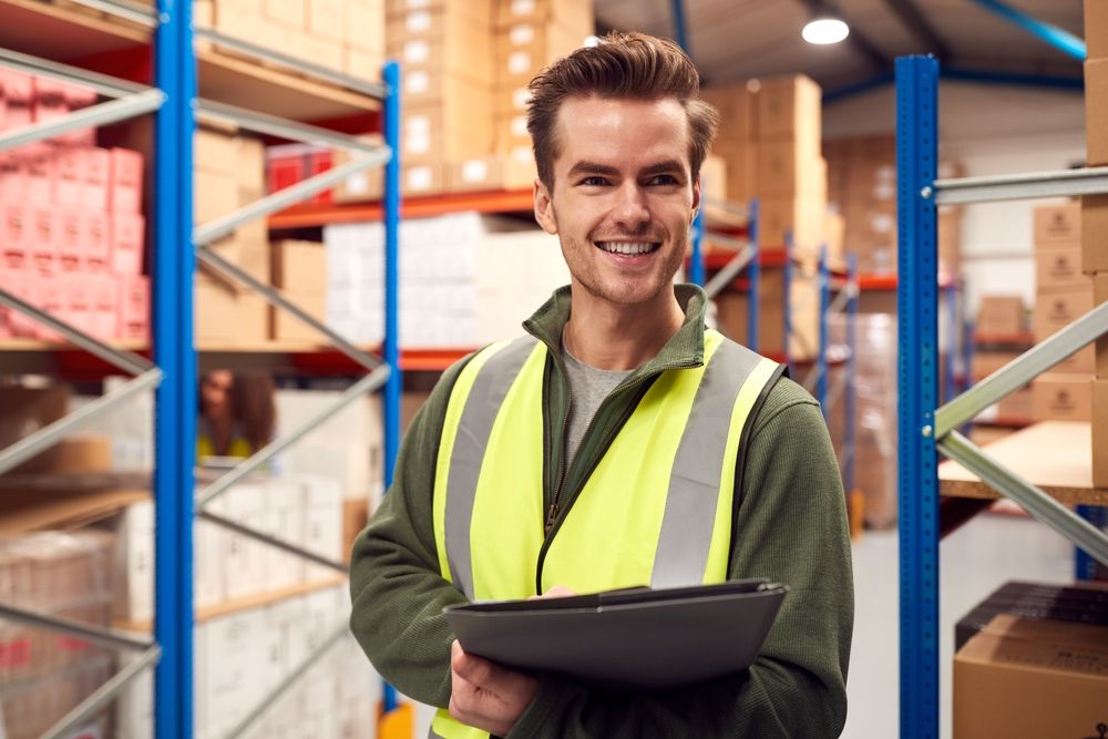 health and safety specialist running a training program
