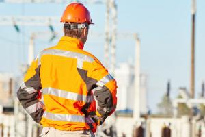 safety leader at job site
