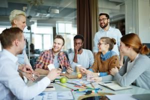 staff meeting contended employees