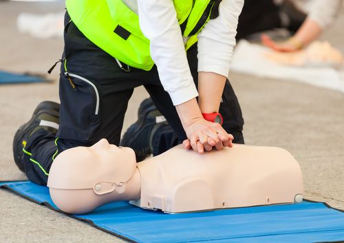 safety training instructor conducting safety training