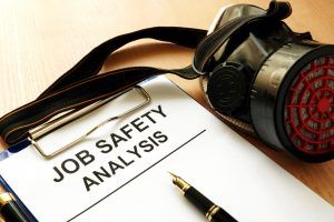 Image of a job safety analysis document
