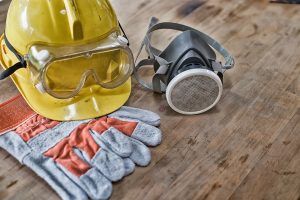 PPE for a construction worker