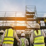 joint health and safety committee inspecting their worksite