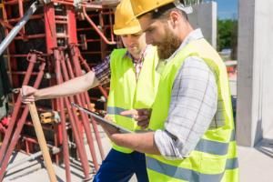 construction workers outside in summer heat