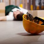 worker falls, injured at workplace