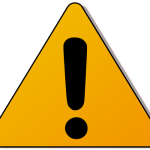 caution warning sign