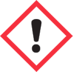 WHMIS pictogram exclamation
