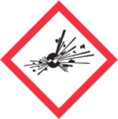 WHMIS pictogram bomb