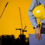 manager with hard hat & clipboard